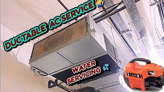 Ductable ac service indoor in hindi/urdu |Ac pump service |Super inverter ac |central ac #mractech