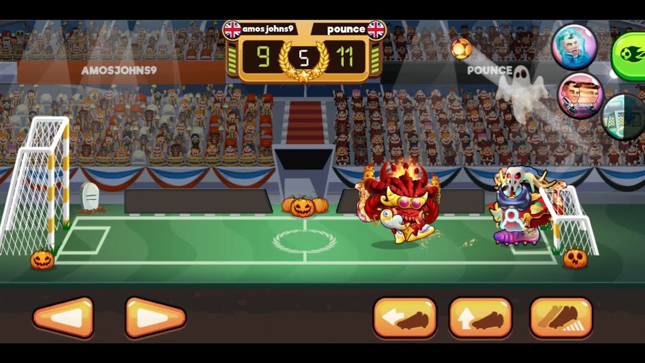 Head Ball 2 - Using Small Goal Super Power - Activate and Park the Bus (Careful Can Still Concede)