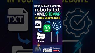 Add robots.txt &amp; XML Sitemap to Your Website! ⚡ - Websiteకి robots.txt &amp; Sitemap Add చేయండి! ✅📄