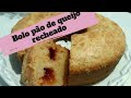 Bolo pão de queijo recheado