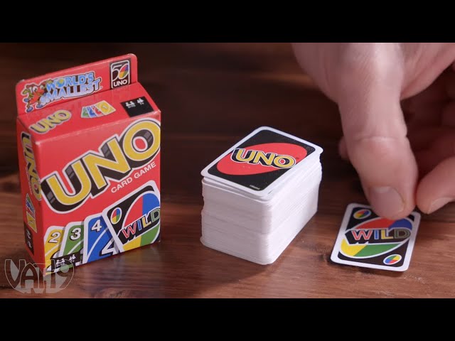 World's Smallest Uno 