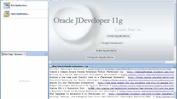 ADF Blogs Searching JDeveloper Extension