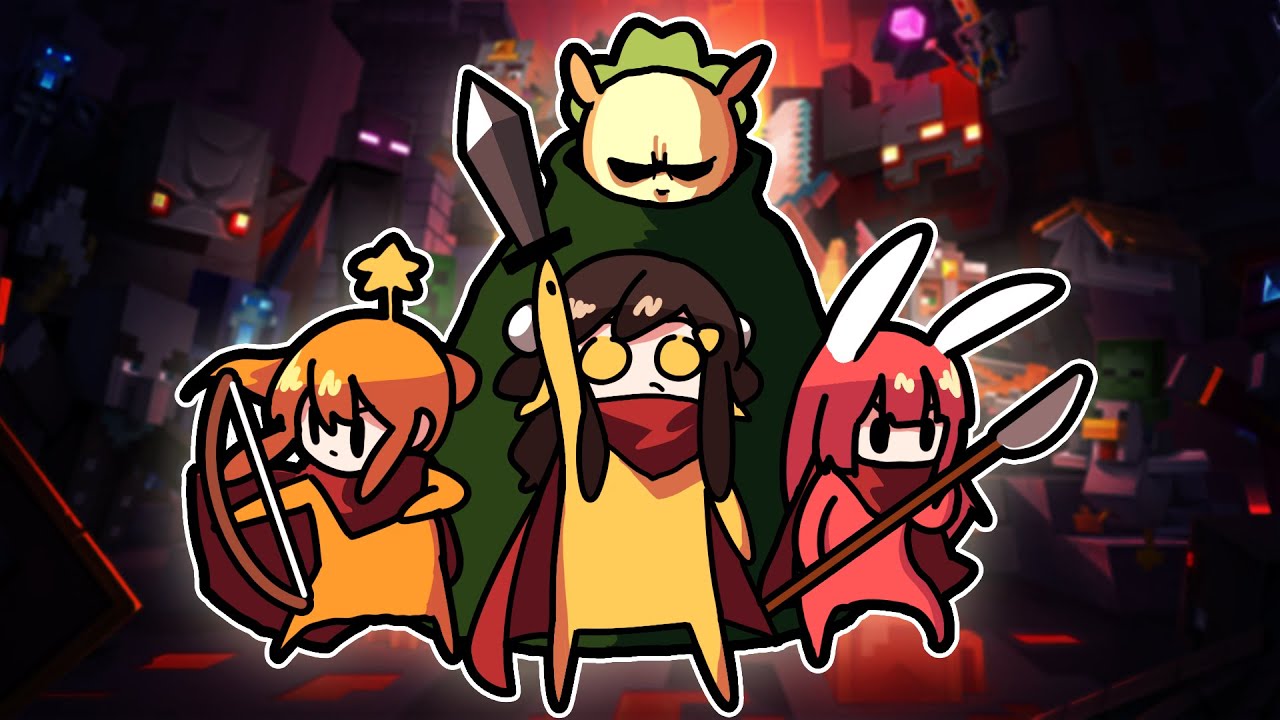 【 2020.05.26 / 마인크래프트 던전스 (w 김뿡, 나나양, 이춘향) 】 - 탬탬버린 다시보기