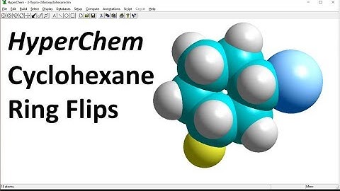 Hyperchem cyclohexane ring flips