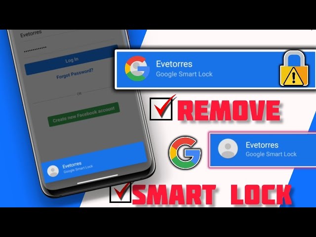 How to remove/Turn off Google Smart Lock On Roblox 