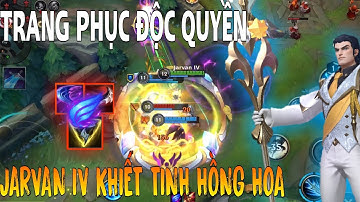 LMHT Tốc Chiến | Review trang phục độc quyền Jarvan IV khiết tinh hồng hoa - Lu TC