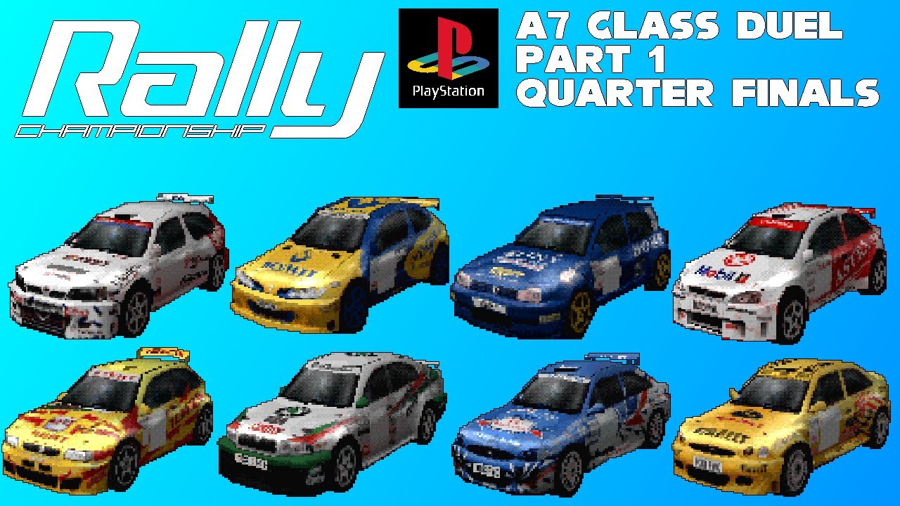 Mobil 1 Rally Championship [PS1] - A7 Class Duel Part 1 - YouTube