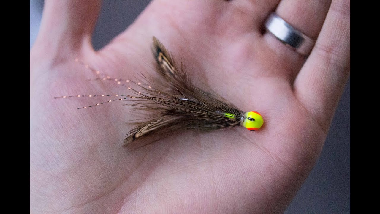 Fly Tying: Spin Jigs Part 3 - Crawfish 