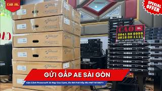 Gửi Gấp AE Sài Gòn: Cận Cảnh Powersoft X4 Đẹp Cáu Cạnh, Zin Đét Full Xốp Giá Mới Tới 300Tr