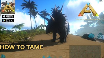 ARK Ultimate Mobile Edition Gameplay Walkthrough Part 3 (iOS, Android)| How to sleep |With commentry