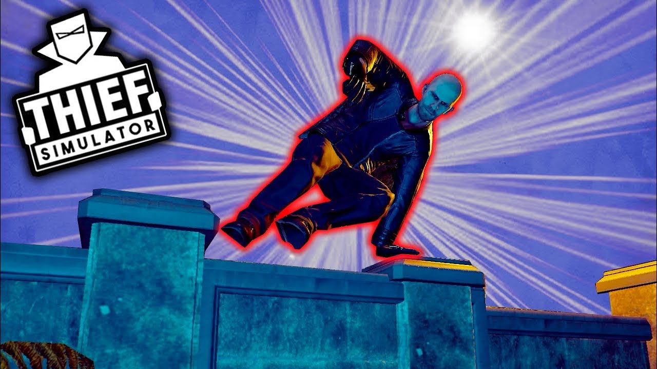 VIREI LADRÃO E ROUBEI UMA TV VELHA DENTRO DA CASA!!! - Thief Simulator