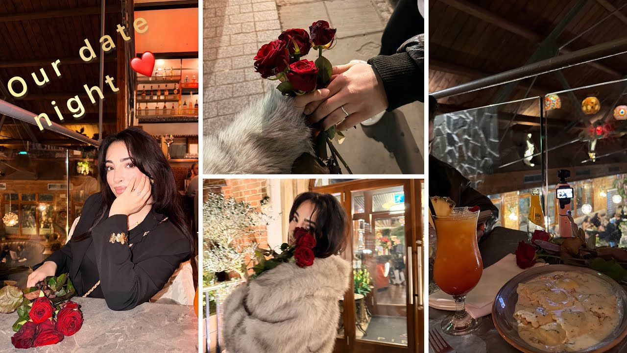 Our valentine’s date❤️💍|💄أسرع ميكاب تيتوريال| وجدت راسي فآخر لحظة😭🤣 