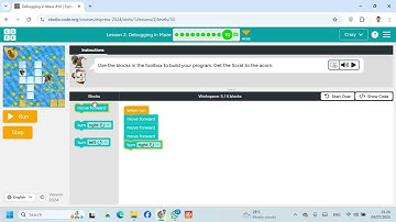 Lesson 2 Debugging in Maze 10 |Express Course 2024|code.org #Coding #Gmaing #Website #Viral