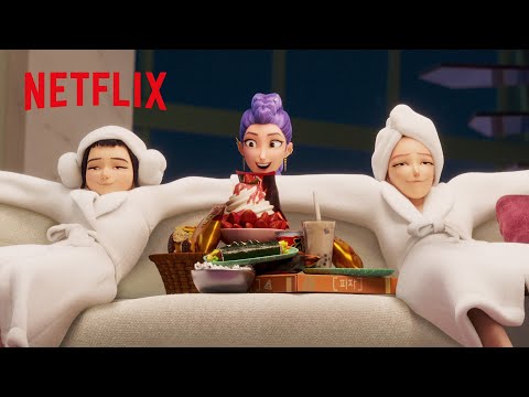 スーパースターのハントリックスに休みはない KPOPガールズ デーモン ハンターズ Netflix Japan