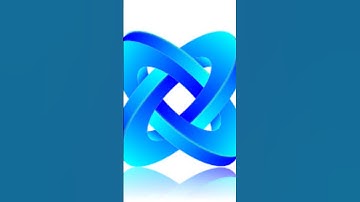 3D Abstract Knot Design | #coreldrawtutorialhindi #coreldrawtutorial #graphicdesign #opticalillusion