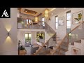 Classy 2-Bedroom Loft-Type Tiny House Design Idea (4x12 Meters Only)