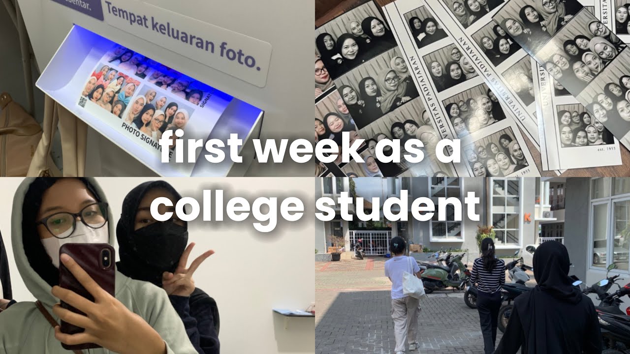 first week as a college student at Unpad