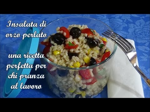 Video: Come Fare L'insalata Di Orzo Perlato