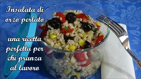 Cosa mangiare con orzo?