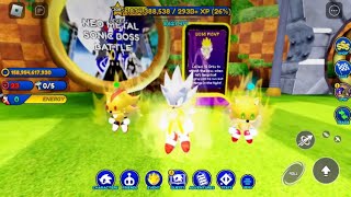 Tier listing Super Sonic Quest Part 2 (Sonic Speed Simulator)