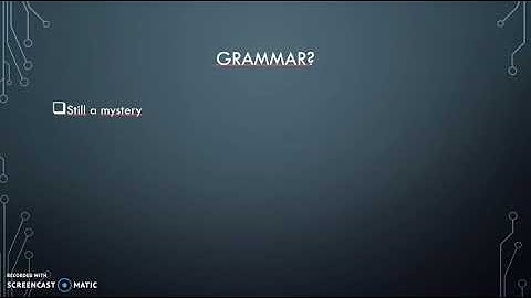 Screencast Language Learning