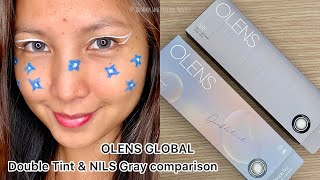 OLENS β€οΈ Contact Lens, NEW JEANS , Double Tint NILS Gray comparison, REVIEW OLENS β€οΈ Contact Lens, NEW JEANS , Double Tint NILS Gray comparison, REVIEW