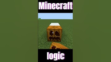 Mine craft logic part2 #shorts #logic