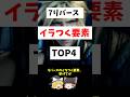 【ウザい】7リバースイラつく要素TOP4