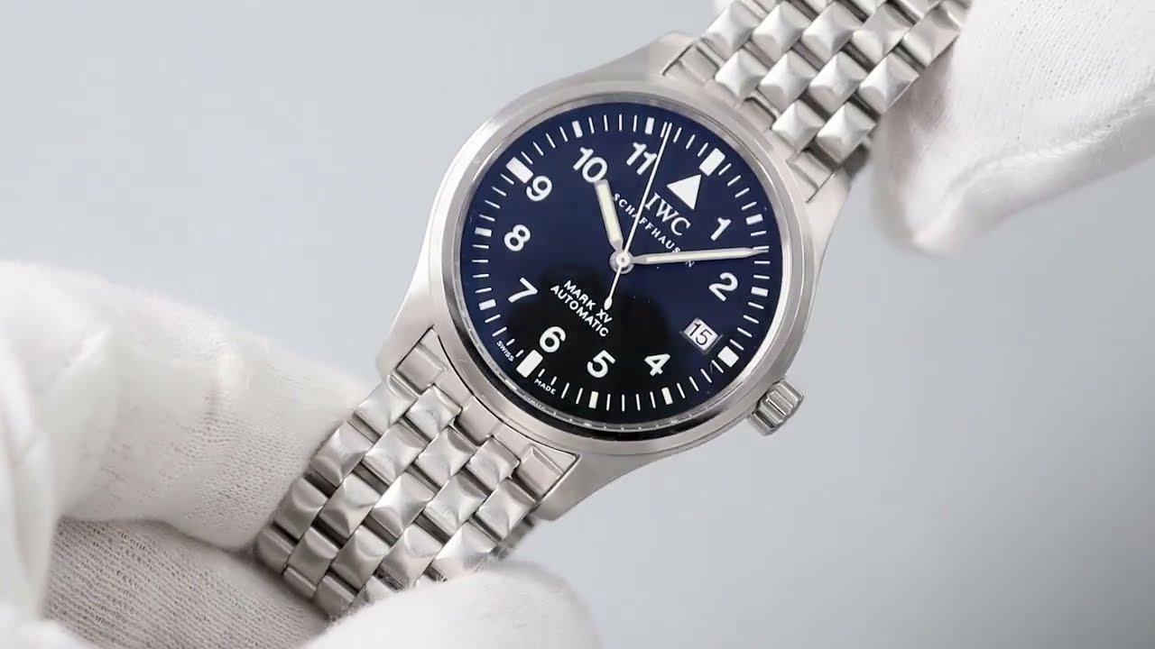 時計 IWC Mark15 IP-2319| IWC MARK XV マーク15 Ref.IW3253002 SS 初期型11連