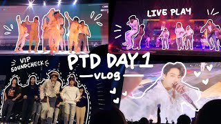 BTS PTD DAY 1 CONCERT VLOG | SOFI STADIUM LOS ANGELES SOUNDCHECK LIVE PLAY 11.27.21