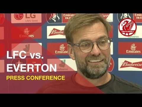Liverpool vs. Everton (FA Cup) | Jurgen Klopp Press Conference