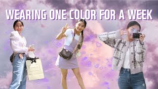 Vlog Wearing One Color For A Week