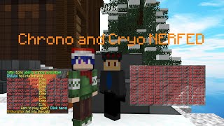 Chrono and Cryo got NERFED... (Hypixel Skywars)