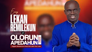 Minister Lekan Remilekun Amos at Olorun Apedahun 2023 | Modakeke