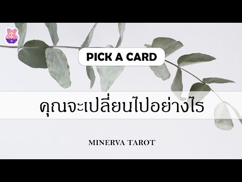 ดูดวงPick a​ card คุณจะเปลี่ยนไปยังไง : MinervaTarot Ep 328