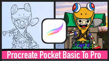 How to use Procreate Pocket: Making your Drawings go from BASIC TO PRO