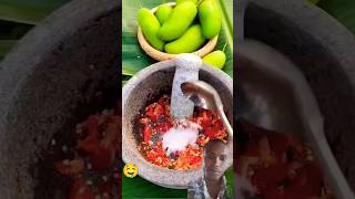 Mango dip sweet and spicy😱🤑 | #tranding #fruit #mango #shorts #viralvideo #shortvideo #shortsfeed