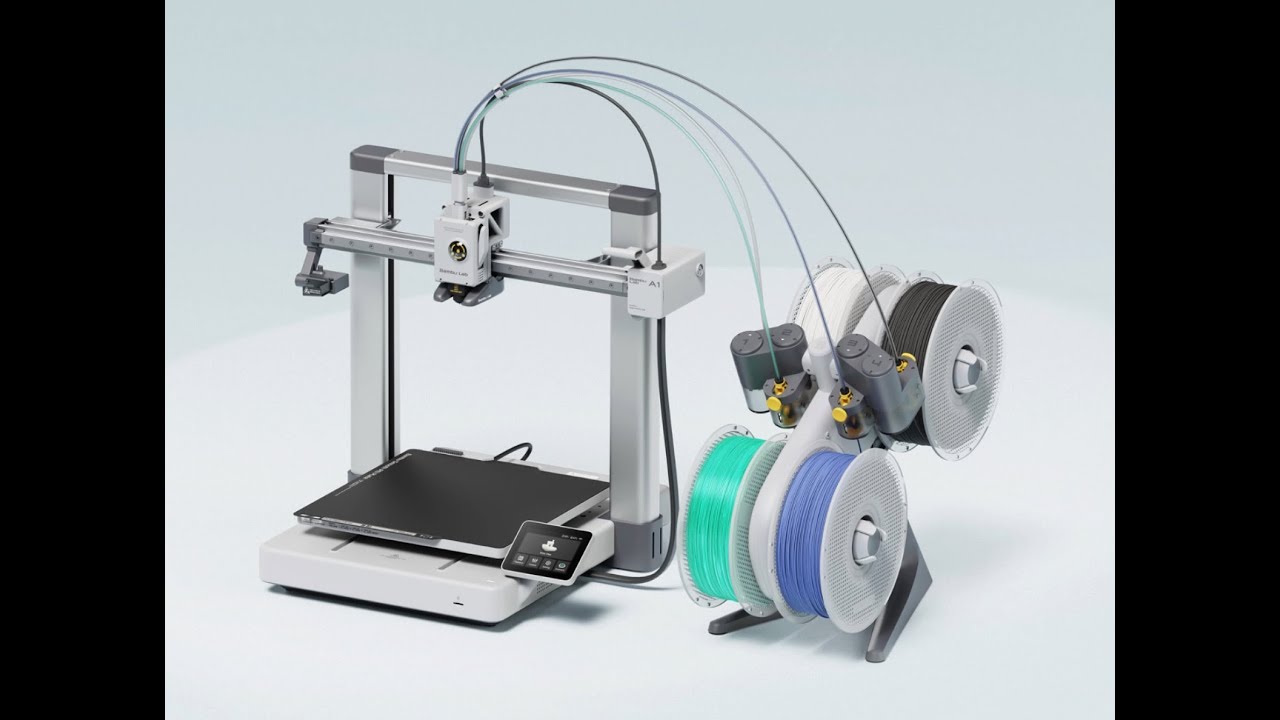 Bambu Lab A1 mini 3D Printer Unbox to first print in 1hr - YouTube