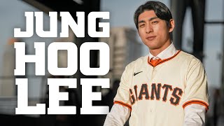 Jung Hoo Lee Explores Oracle Park for the First Time