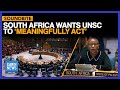 Israel’s War On Gaza: South Africa Wants UNSC To ‘Meaningfully Act’ | Dawn News English