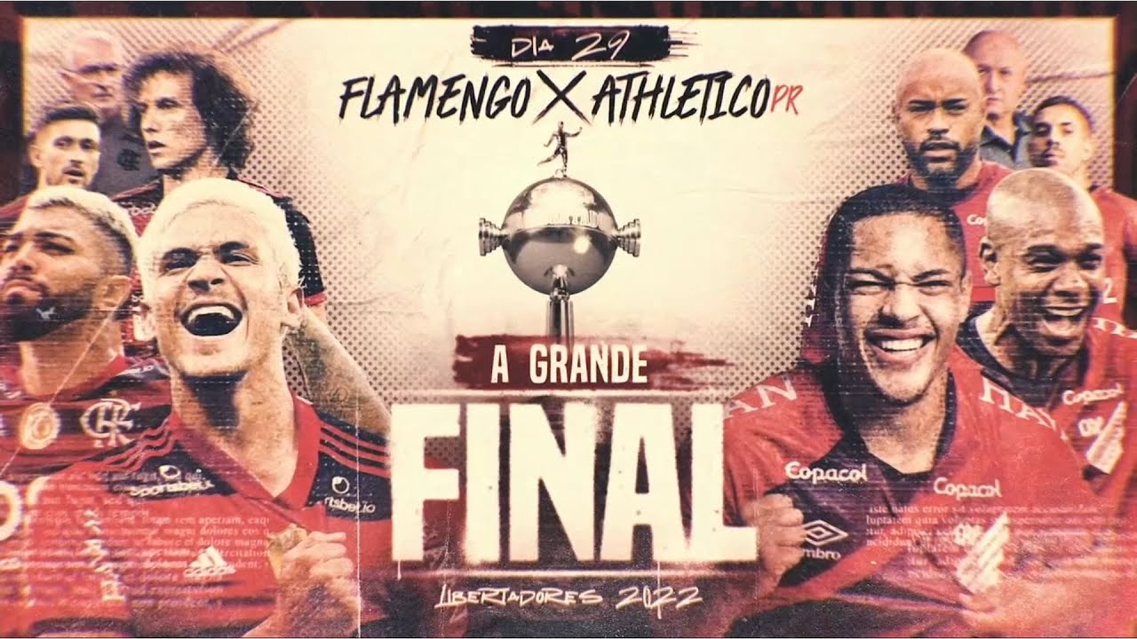 Flamengo e Athletico-PR disputam final da Copa Libertadores no