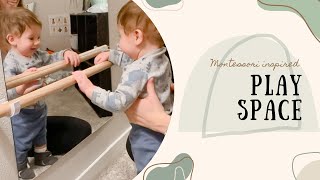 Our DIY Montessori inspired baby play space! #shorts