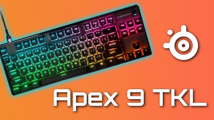 SteelSeries' new Apex 9 keyboards click with typists and gamers