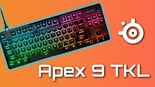 SteelSeries Apex 9 TKL Keyboard Review - One of the best?