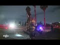 Vehicle Vs Tree, Driver Trapped | INGLEWOOD, CA
