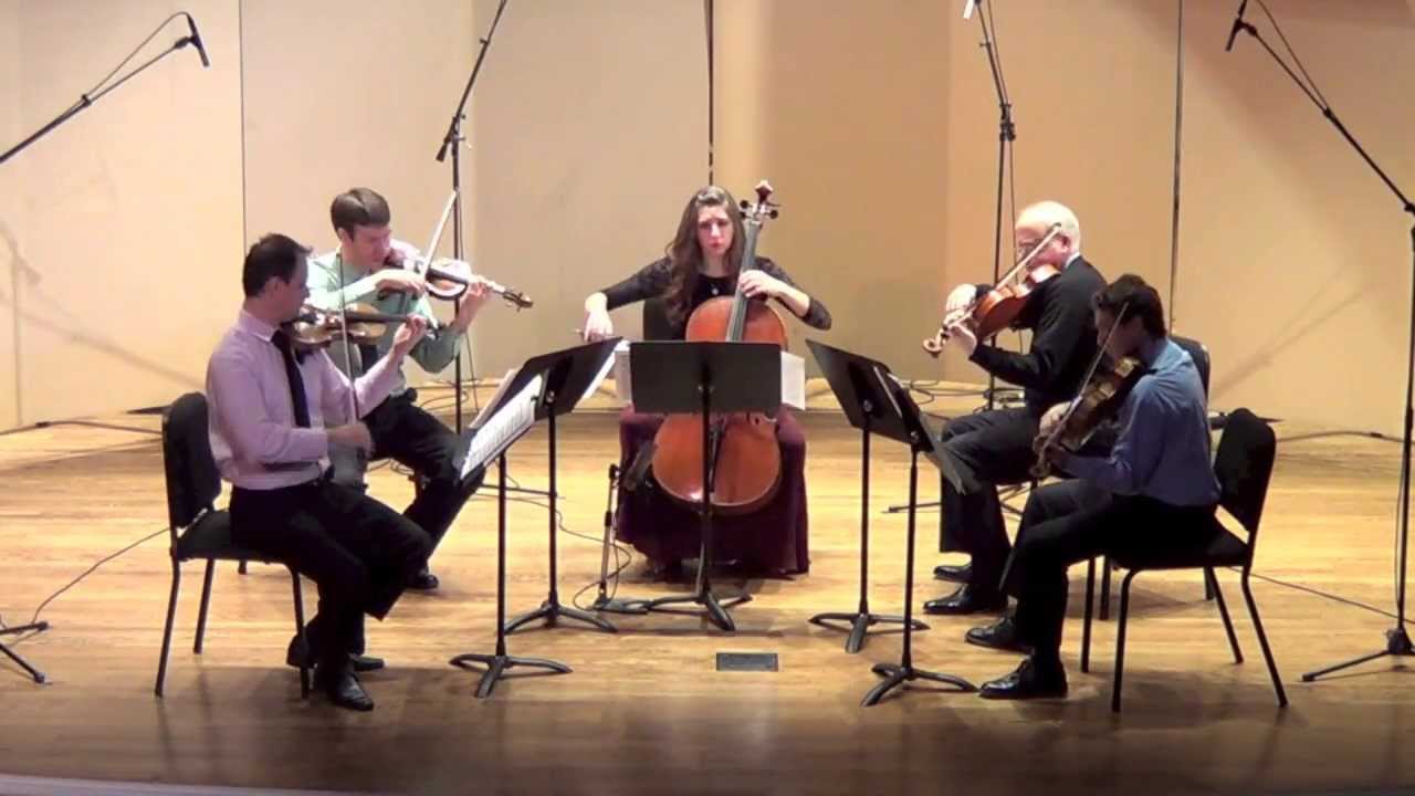 W.A. Mozart - String Quintet in G Minor, K. 516 - I. Allegro (Kontras Quartet) W.A. Mozart - String Quintet in G Minor, K. 516 - I. Allegro (Kontras Quartet)
