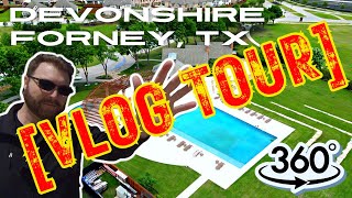 Forney Texas - Devonshire VLOG TOUR: A Master Planned Community in Forney, TX | Neighborhood Tour