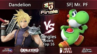 Su Singles Lr3 Top16 - Dandelion Cloud Vs Sfmr. Pf Yoshi