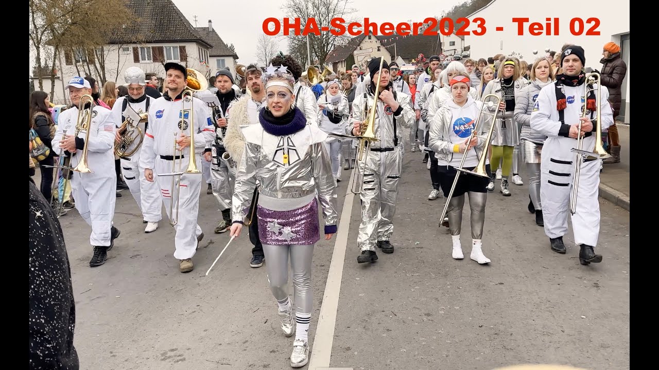 Tn1-OHA-Scheer 2023 . Impressionen vom Umzug - MVH - Fasching Bräutelzunft Scheer - Mooslig 50-Jahre