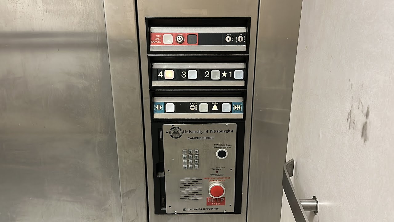 OM Dover Oildraulic Elevators at Soldiers & Sailors Parking Garage